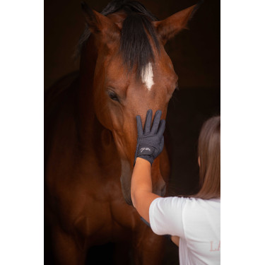 Luvas Eden by Pénélope Prisma Strass Marinho Azul-marinho