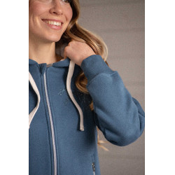 Sweat Pénélope Tressy Denim Azul