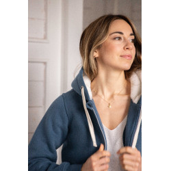 Sweat Pénélope Tressy Denim Azul