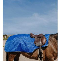 Cobre-rins Equithème Tyrex Aisance 1200D Azul royal