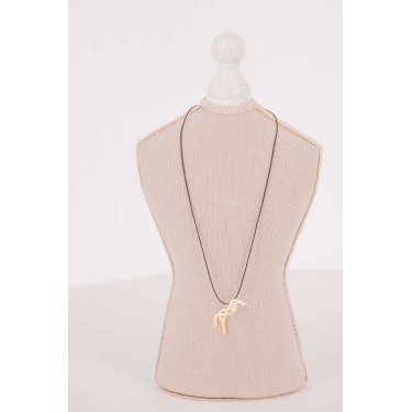 Colar equestre Pénélope GM Dourado Ouro