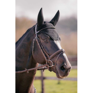 Touca para cavalos Pénélope Soundless Strass Preto