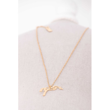 Colar Pénélope Angèle Dourado Ouro