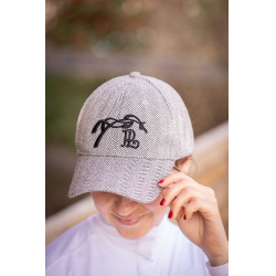 Boné Pénélope Naomi Chevron Preto