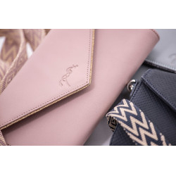 Bolsa Pénélope New Phone pocket Rosa em pó