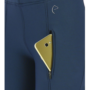 Calças softshell Equithème Dolomyt com fundo de silicone Calças softshell Equithème Dolomyt com fundo de silicone