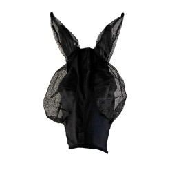 Máscara anti-moscas Lami-Cell Lycra Preto Máscara anti-moscas Lami-Cell Lycra Preto