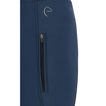 Calças softshell Equithème Dolomyt com fundo de silicone Calças softshell Equithème Dolomyt com fundo de silicone