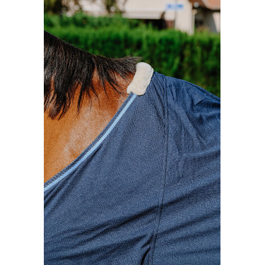 Camisa de malha fina Riding World Azul-marinho