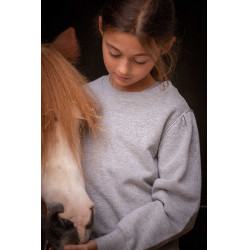 Moletom Pénélope Cassou Cinza mesclado Cinzento Moletom Pénélope Cassou Cinza mesclado Cinzento