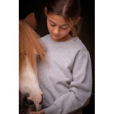 Moletom Pénélope Cassou Cinza mesclado Cinzento Moletom Pénélope Cassou Cinza mesclado Cinzento