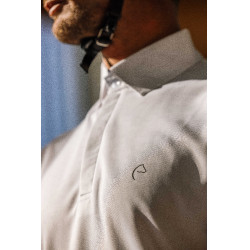 Polo em malha Equithème Edy Branco