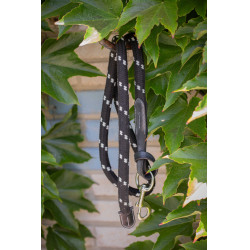 Longe Penélope Corda e couro Preto Longe Penélope Corda e couro Preto