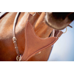 Sete de martingala Pénélope Bip Liso Elástico Avelã Castanho