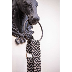 Bandoleira Pénélope Preto / cru