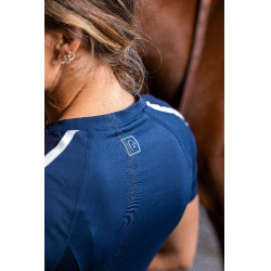 Camiseta Equithème Marion Azul-marinho