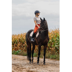 Camiseta Equithème Marion  Cinzento-acastanhado Castanho