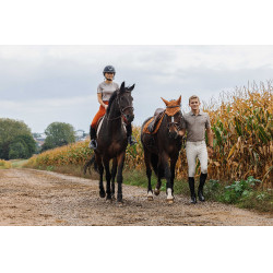 Camiseta Equithème Marion  Cinzento-acastanhado Castanho