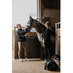 Calça Equithème Queen feminina  Cinzento-acastanhado Castanho