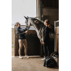 Calça Equithème Queen feminina  Cinzento-acastanhado Castanho