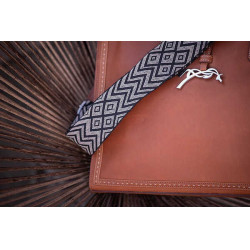 Bolsa Pénélope Romane Conhaque Castanho Bolsa Pénélope Romane Conhaque Castanho