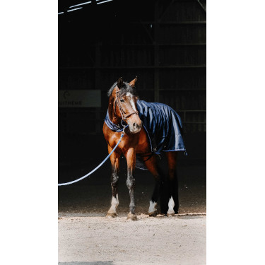 Camisa de passeio Equithème Classic 1200D Azul-marinho Camisa de passeio Equithème Classic 1200D Azul-marinho