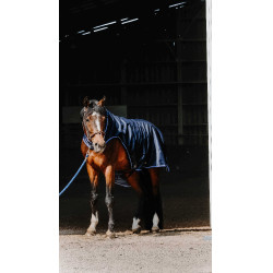 Camisa de passeio Equithème Classic 1200D Azul-marinho Camisa de passeio Equithème Classic 1200D Azul-marinho