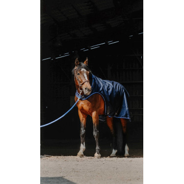 Camisa de passeio Equithème Classic 1200D Azul-marinho Camisa de passeio Equithème Classic 1200D Azul-marinho