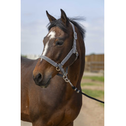 Caveção Equithème Nylon light Cinzento