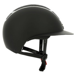 Capacete Equithème Airy L Celeste preto / preto