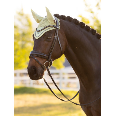 Touca anti-moscas LeMieux Esme Macaron Branco