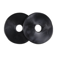 Mordedor com anéis de silicone LeMieux Preto Mordedor com anéis de silicone LeMieux Preto