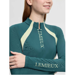 Camisola interior LeMieux em malha Philippa para mulher Selva Branco