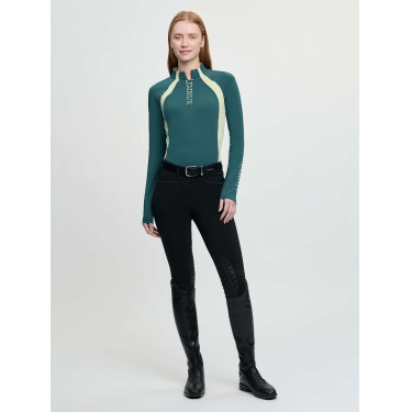 Camisola interior LeMieux em malha Philippa para mulher Selva Branco