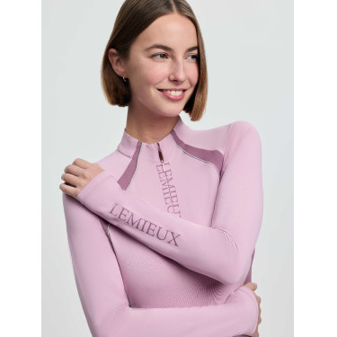 Camisola interior LeMieux em malha Philippa para mulher Fondant Rosa Camisola interior LeMieux em malha Philippa para mulher Fondant Rosa