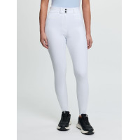 Calça LeMieux fundo de silicone Izzy Young Rider Branco