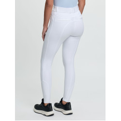 Calça LeMieux fundo de silicone Izzy Young Rider Branco Calça LeMieux fundo de silicone Izzy Young Rider Branco