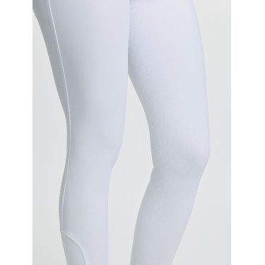 Calça LeMieux fundo de silicone Izzy Young Rider Branco Calça LeMieux fundo de silicone Izzy Young Rider Branco