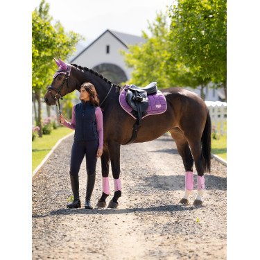 Sela de equitação LeMieux Loire Close Contact Square CSO Malva Violeta