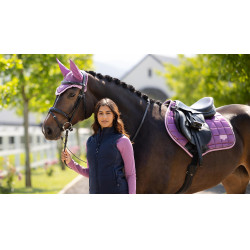 Sela de equitação LeMieux Loire Close Contact Square CSO Malva Violeta