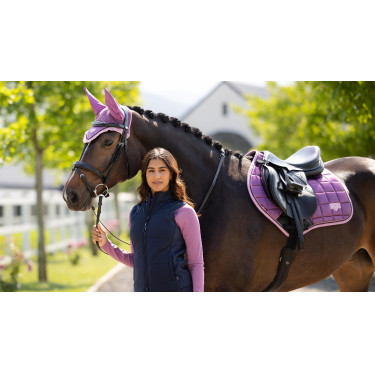 Sela de equitação LeMieux Loire Close Contact Square CSO Malva Violeta