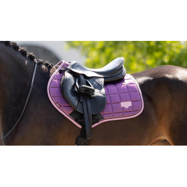 Sela de equitação LeMieux Loire Close Contact Square CSO Malva Violeta