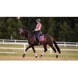Almofada de sela LeMieux Loire Dressage Square Malva Violeta