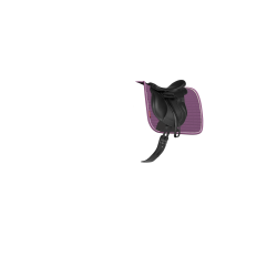 LeMieux Suede Dressage Square Reflective Malva Violeta LeMieux Suede Dressage Square Reflective Malva Violeta