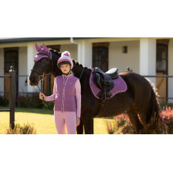 Tapete LeMieux Reflective Suede Misto GP Square Malva Violeta