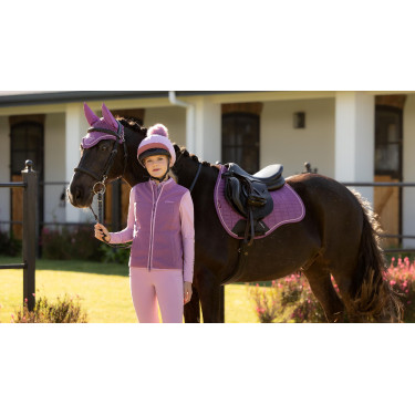 Tapete LeMieux Reflective Suede Misto GP Square Malva Violeta