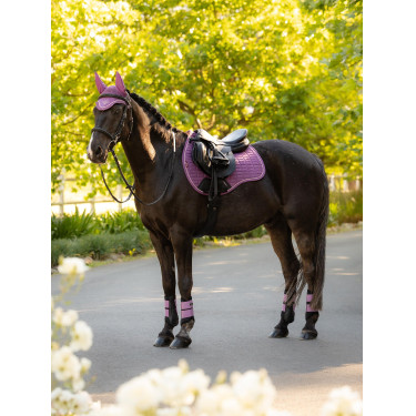 Tapete LeMieux Reflective Suede Misto GP Square Malva Violeta