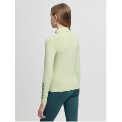 Camada base LeMieux Young Rider Classique de mangas compridas Macaron Verde