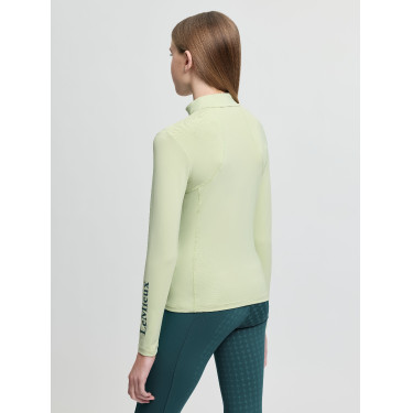 Camada base LeMieux Young Rider Classique de mangas compridas Macaron Verde