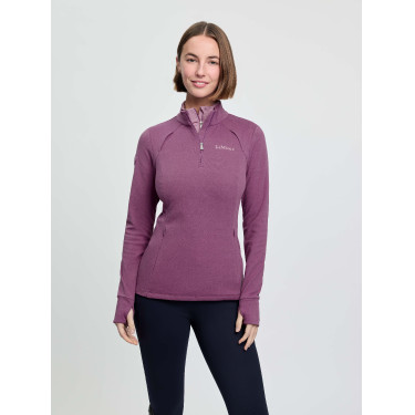 Polar com gola de fecho LeMieux Frances mulher Malva